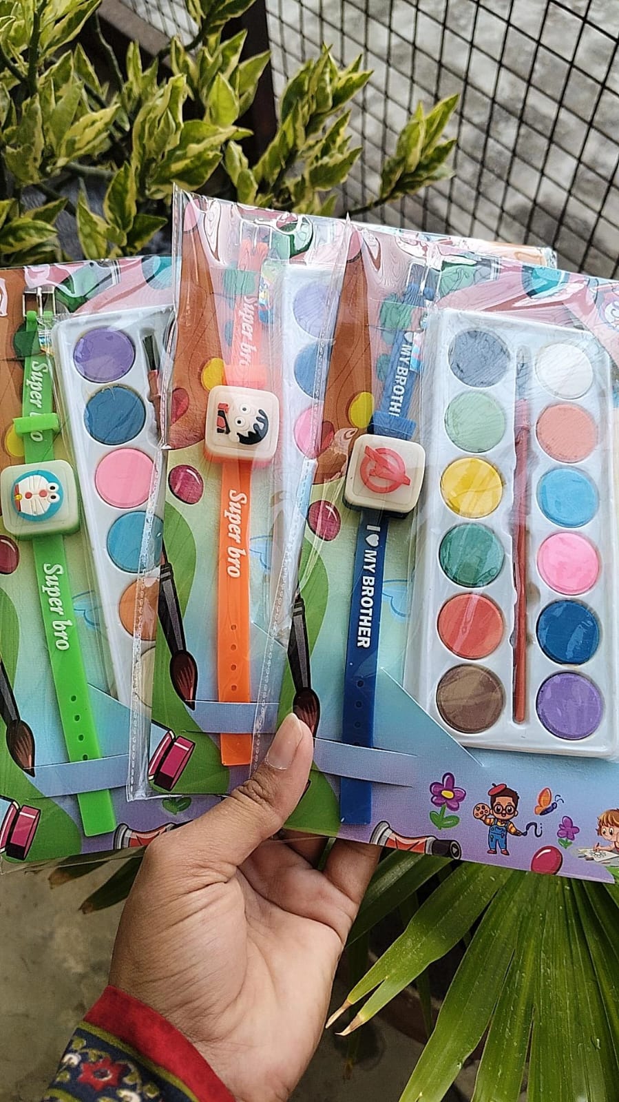 Band +12 Water Color Paint Brush
